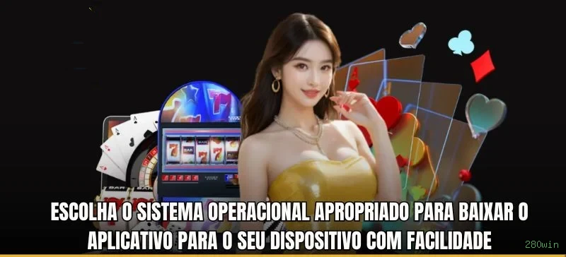 Aplicativo móvel 280win para iOS e Android